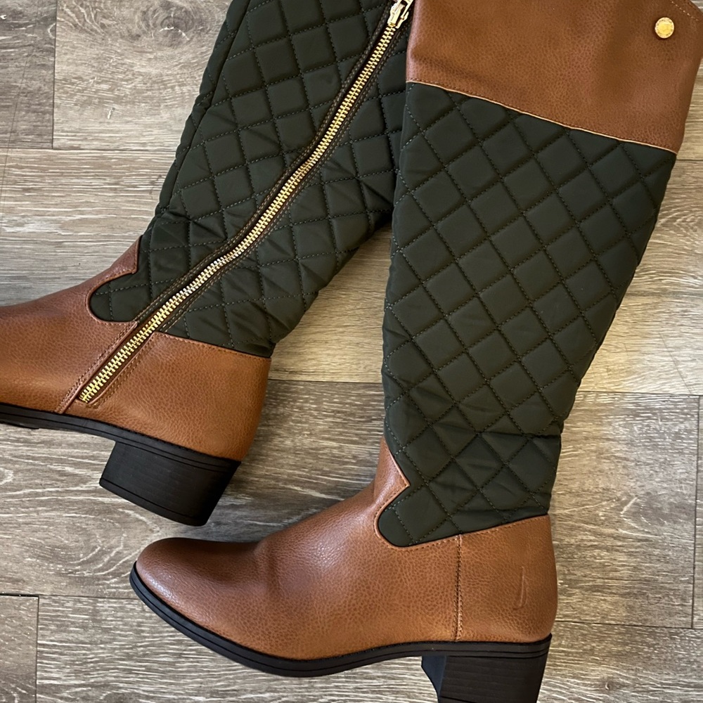 Nautica quilted boots